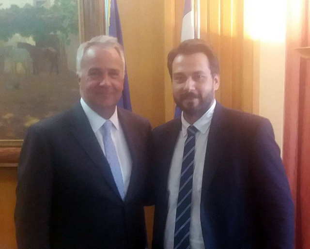 Συνάντηση Μπαρτζώκα με τον Υπουργό Αγροτικής Ανάπτυξης και Τροφίμων
